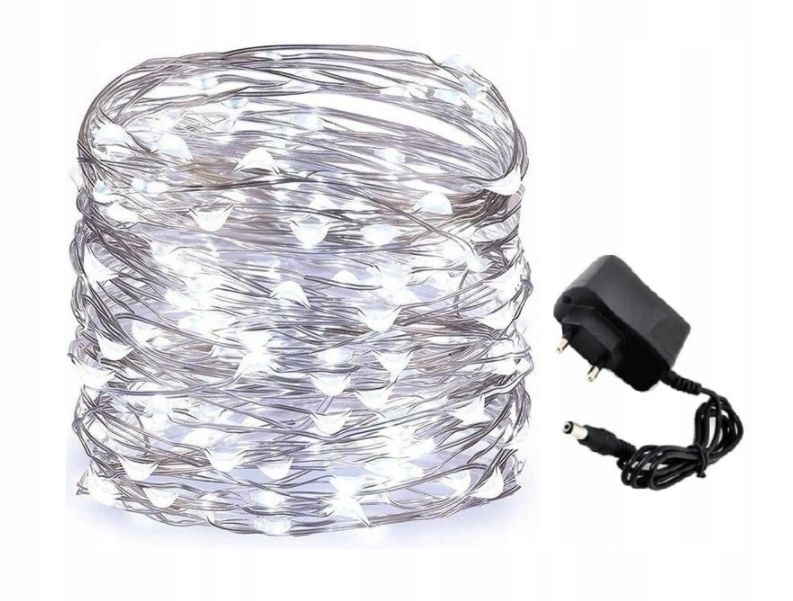 

Lampki Druciki 300 Led 220V Mikro Diody Kurtyna