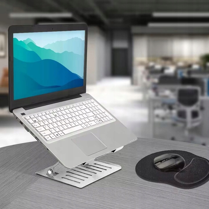 PODSTAWKA POD LAPTOPA TABLET SKŁADANA REGULOWANA STOJAK STAND NA BIURKO Marka inna