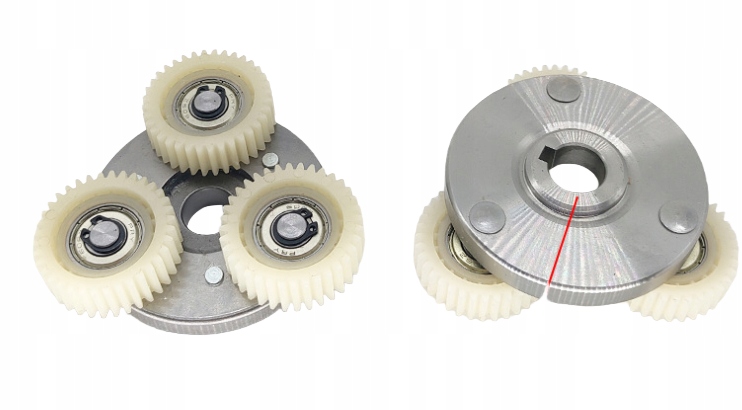 PRZEKŁADNIA PLANETARNA DO E-BIKE 36T Z PASKIEM I SPRZĘGŁEM 70MM