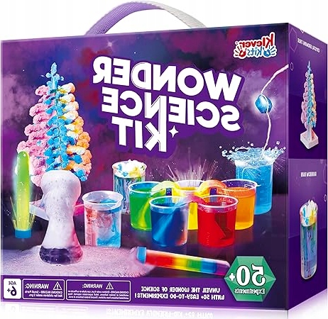 Zestaw Do Eksperymentów Dla Dzieci Stem 50+ Kryształ I Chemicznych Kwiatów