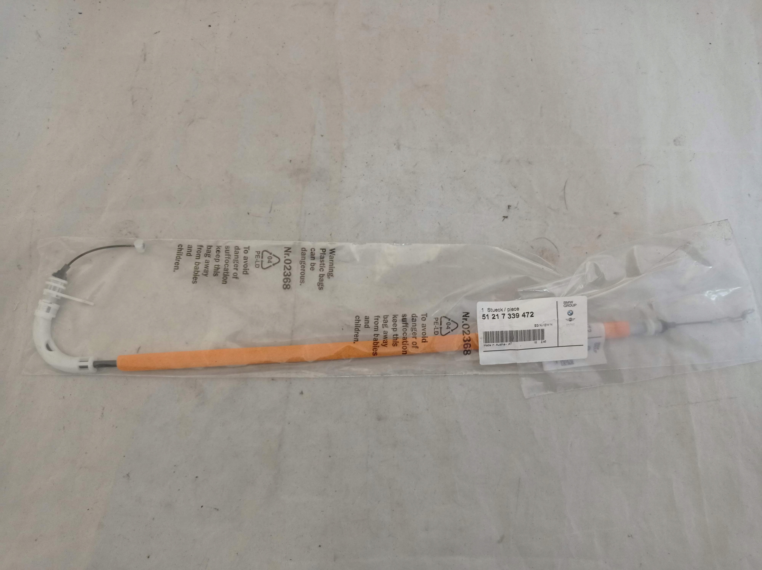 CIĘGNO KLAMKI DRZWI LINKA PRZÓD BMW 5 G30 G31 ORYG