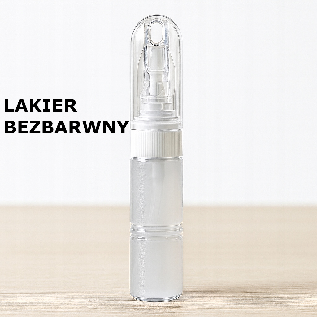 Lakier Bezbarwny zaprawka z pędzelkiem igłą 20 ml