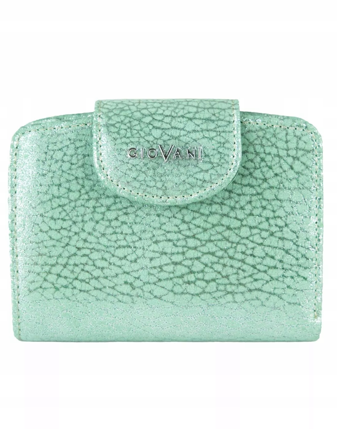 Dámská kožená peněženka Peg Giovani Rfid, světle zelená Zelená