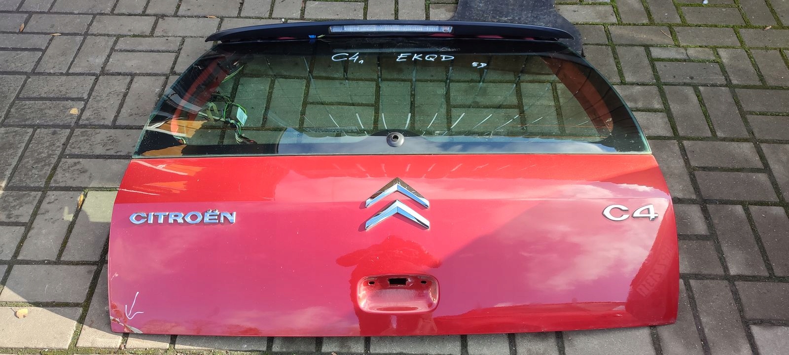 trunk door boot Citroen C4 and EKQD 5D