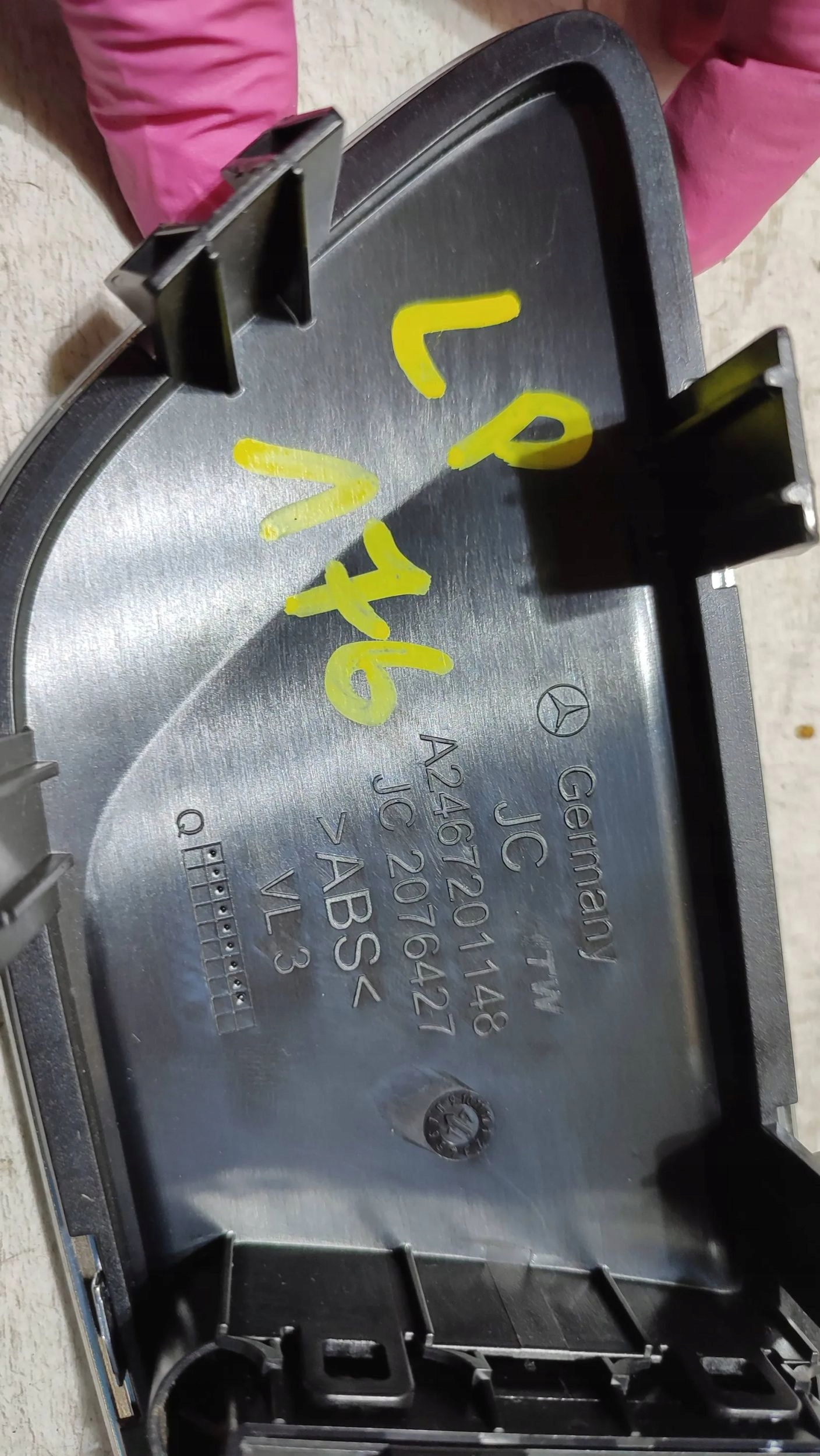Mercedes-Benz A W176 2017 front side left handle inner