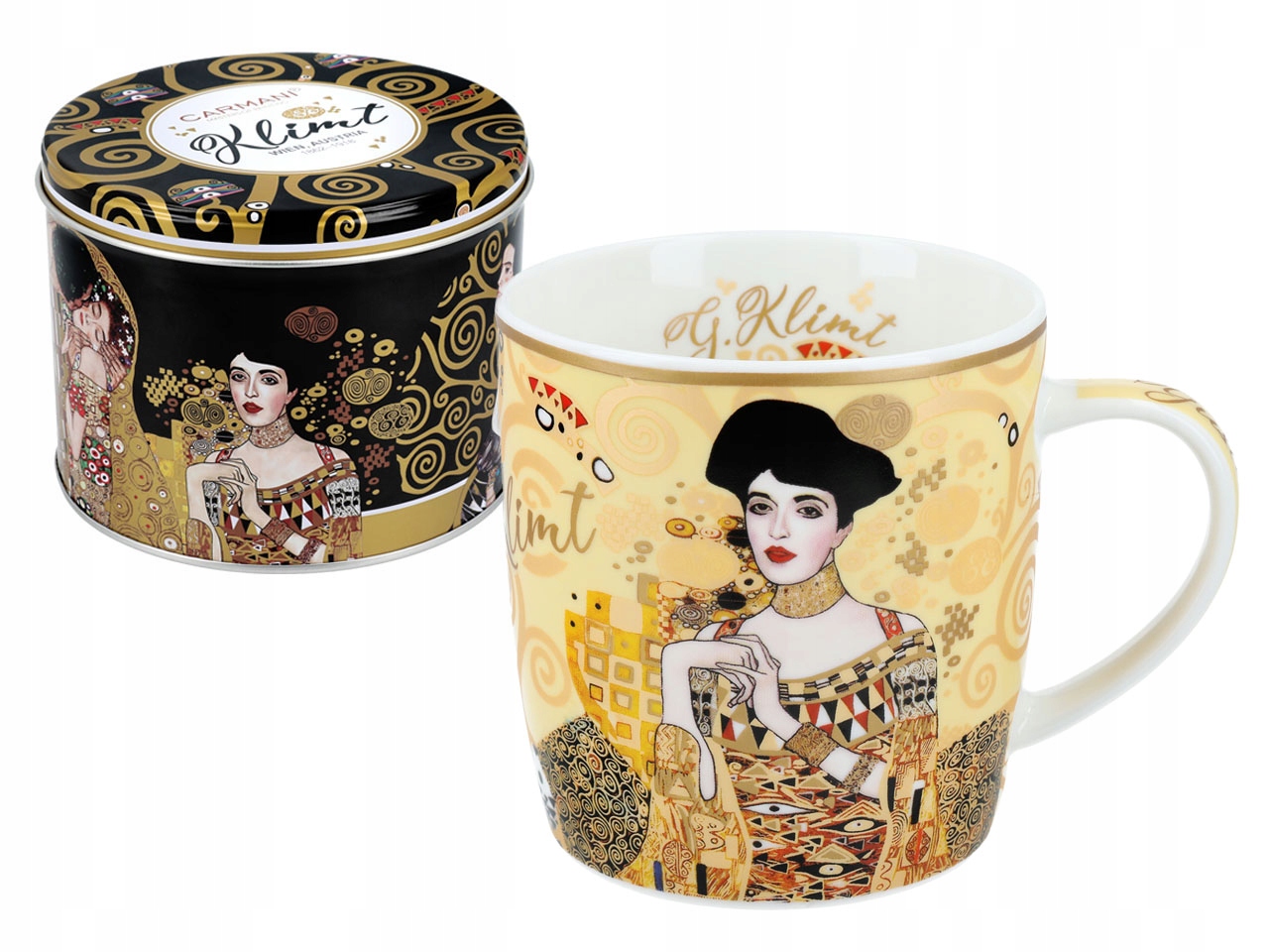 

Kubek w puszce G.Klimt Adela 370ml Carmani