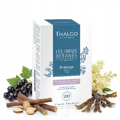 Levně Čaj pro očistu organismu Marine Nutrition 20 sáčků drenážní a detoxikační