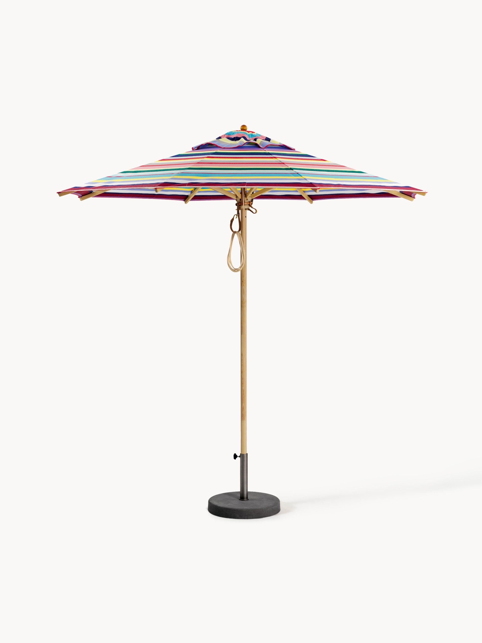 Weishäupl Okrągły parasol ogrodowy Ø 250 x H 273 cm