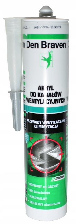 

Den Braven Akryl Do Kanałów Wentylacyjnych Klimy