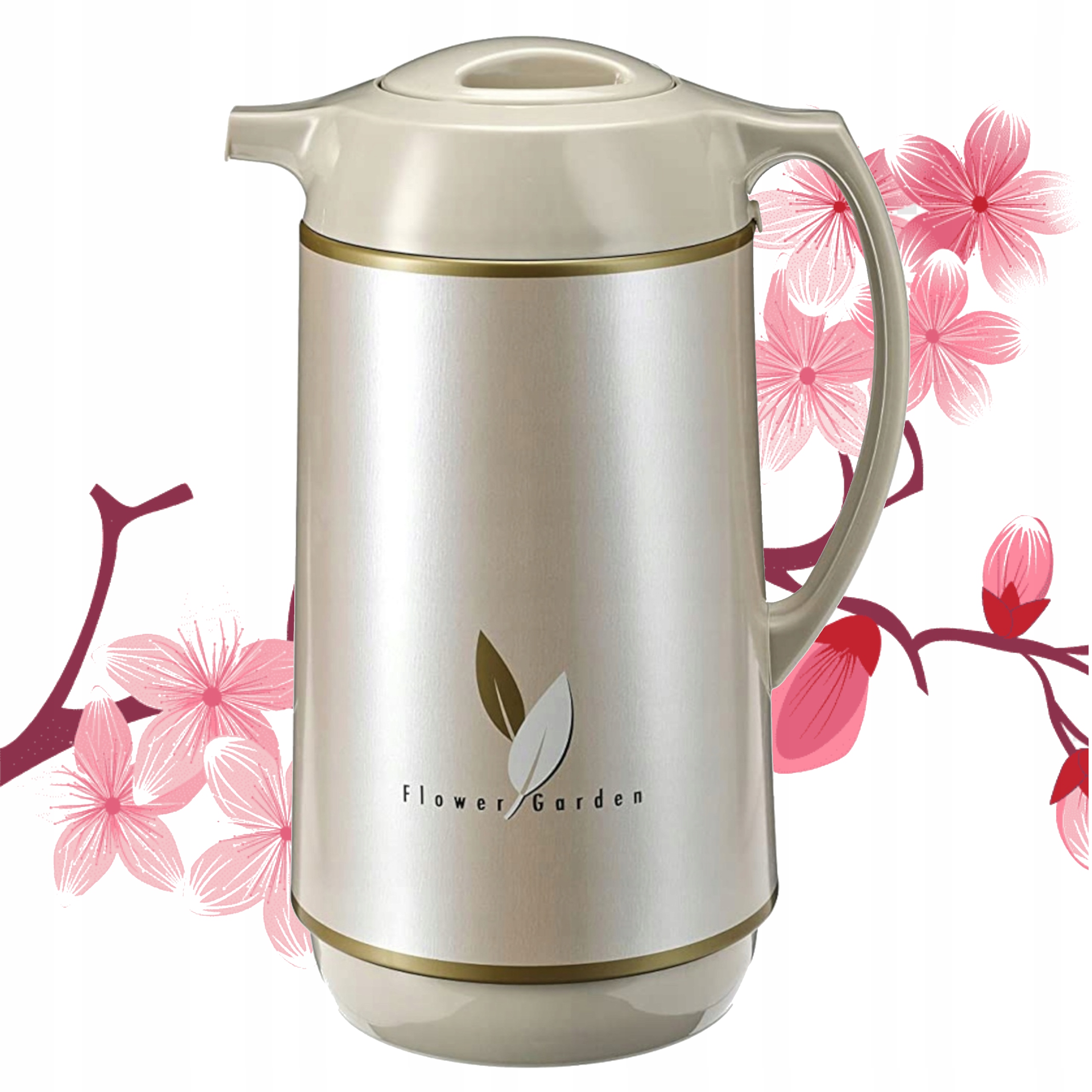 Dzbanek termiczny do herbaty Zojirushi AHGB-10D-CA 1L beżowy termos szklany