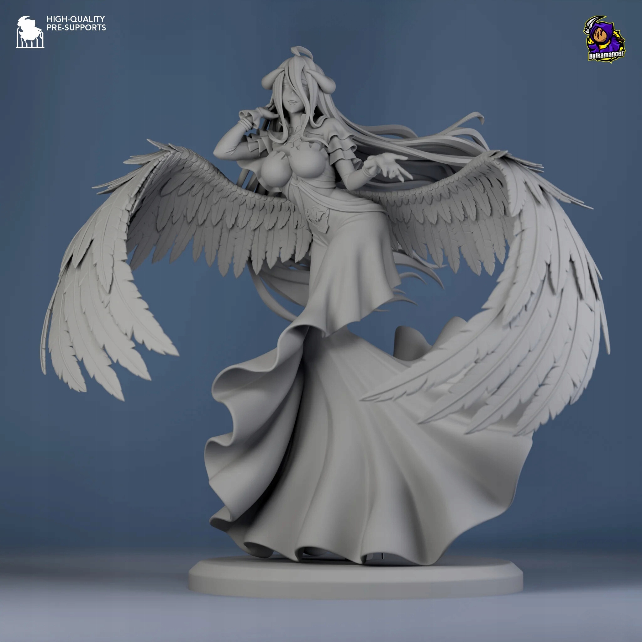 Figurka Albedo Overlord Bulkamancer Sulpts 3D tisk 12K