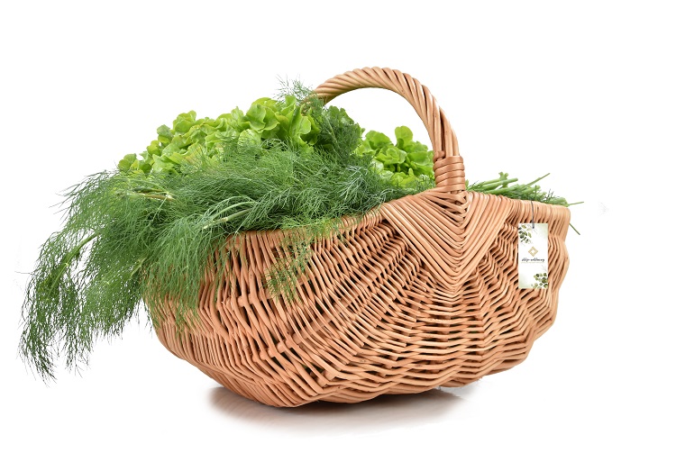 Košík na houby Nákupní košík Polský Nákupní košík Velký nákupní košík