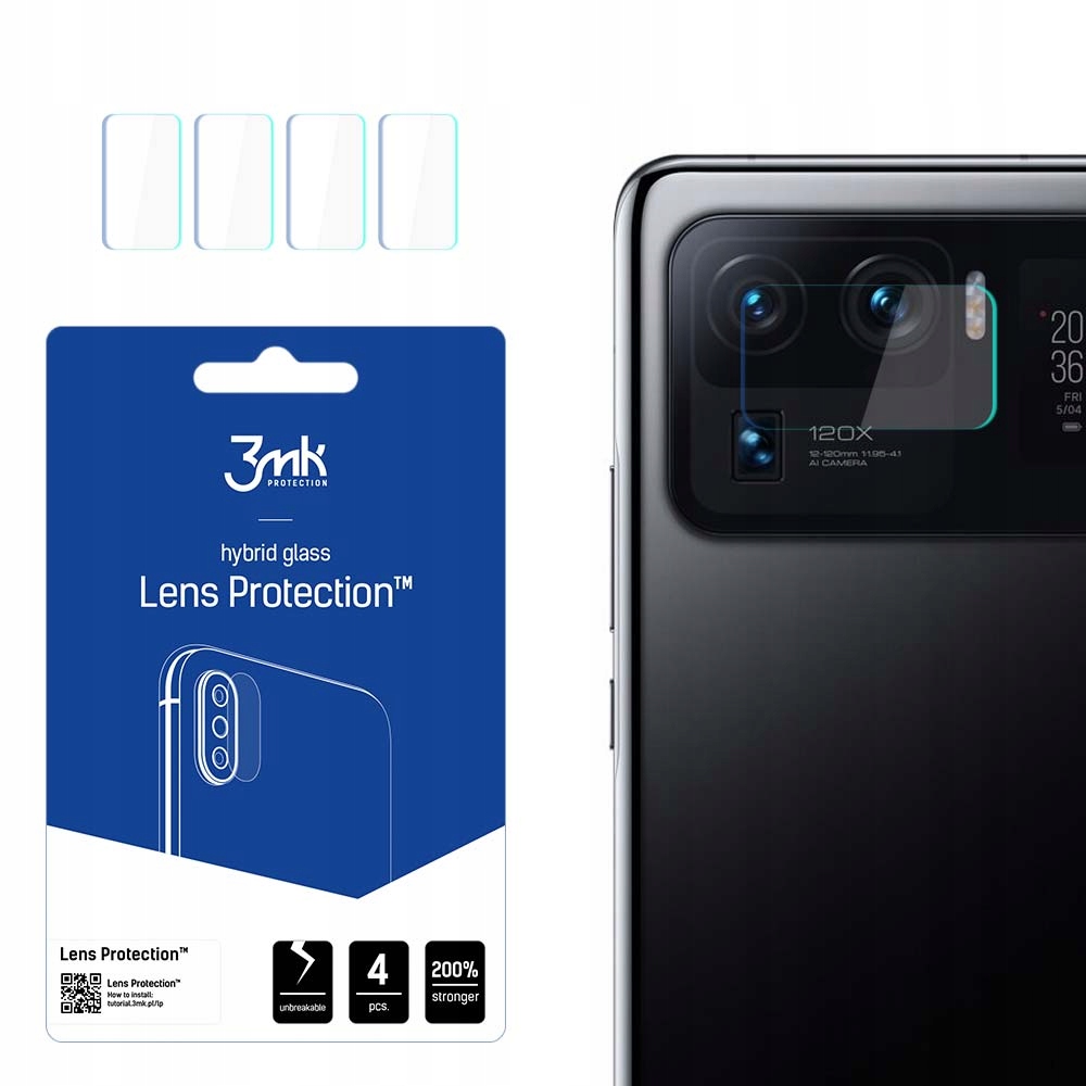 

4x Szkło na obiektyw do Xiaomi Mi 11 Ultra 5G 3mk