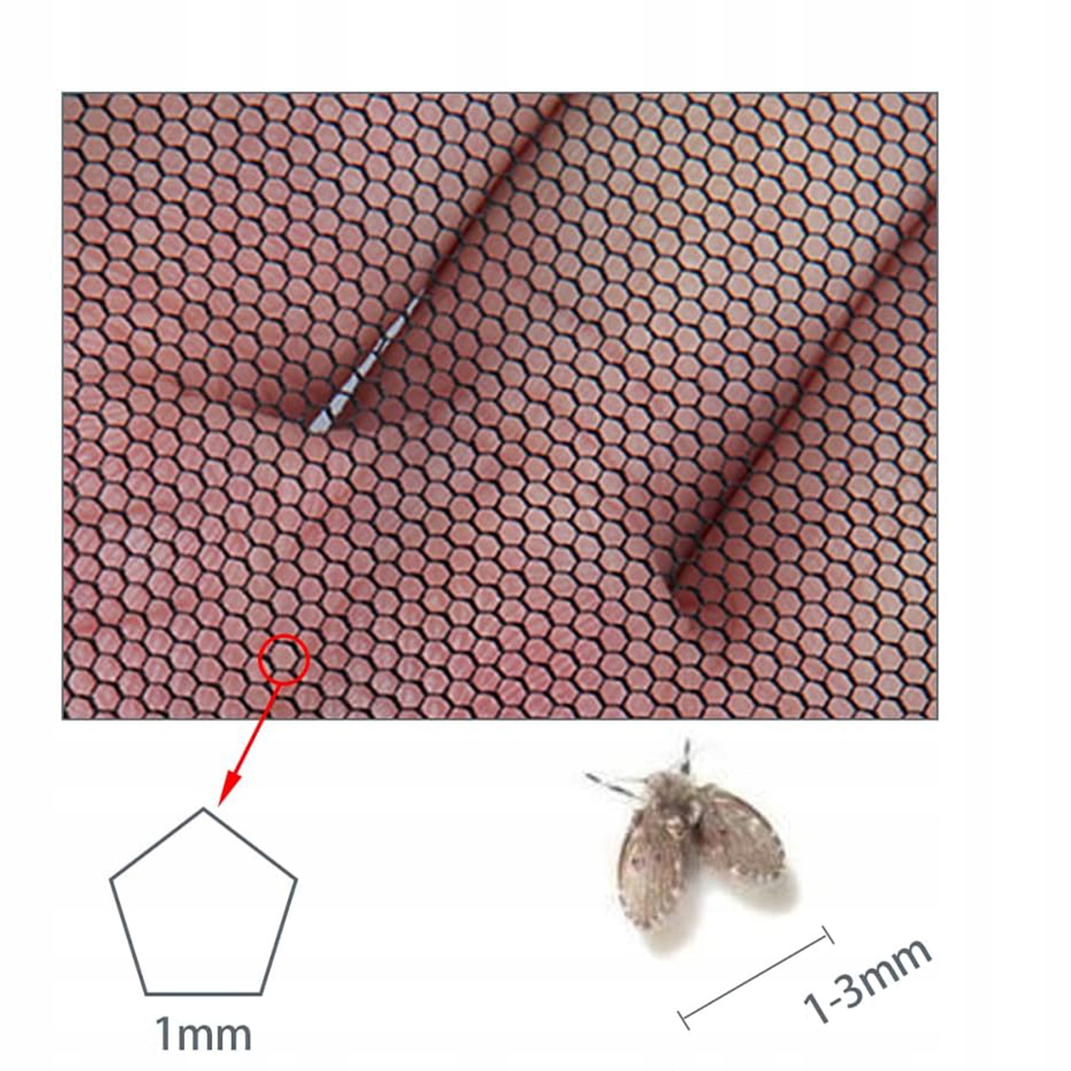 KAPELUSZ Z SIATKĄ NA KOMARY SZARY POLIESTER REGULOWANY NA CAMPING Kolor szary