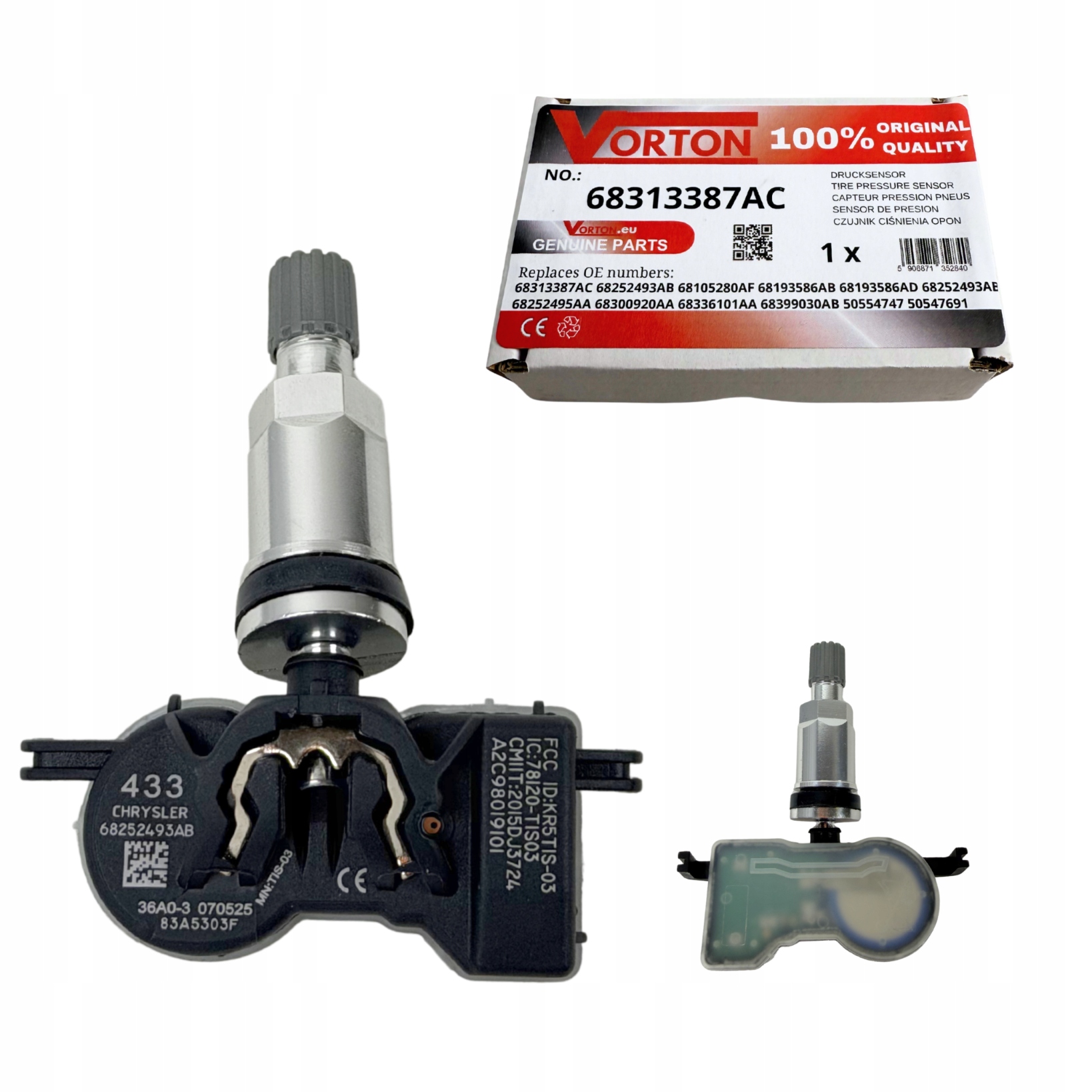 Snímač Tlaku Vzduchu Kol Pneumatik Tpms Dodge Durango Jeep Grand Cherokee