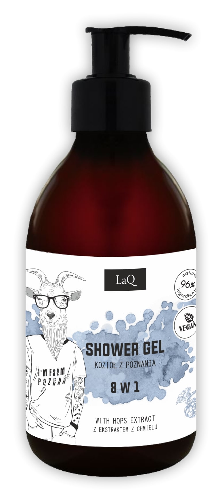 

Laq Żel Pod Prysznic Dla Facetów Kozioł 8W1 500ml
