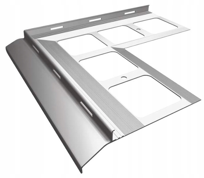 Narożnik zewnętrzny 90 stopni do systemu Renoplast K20 Szary