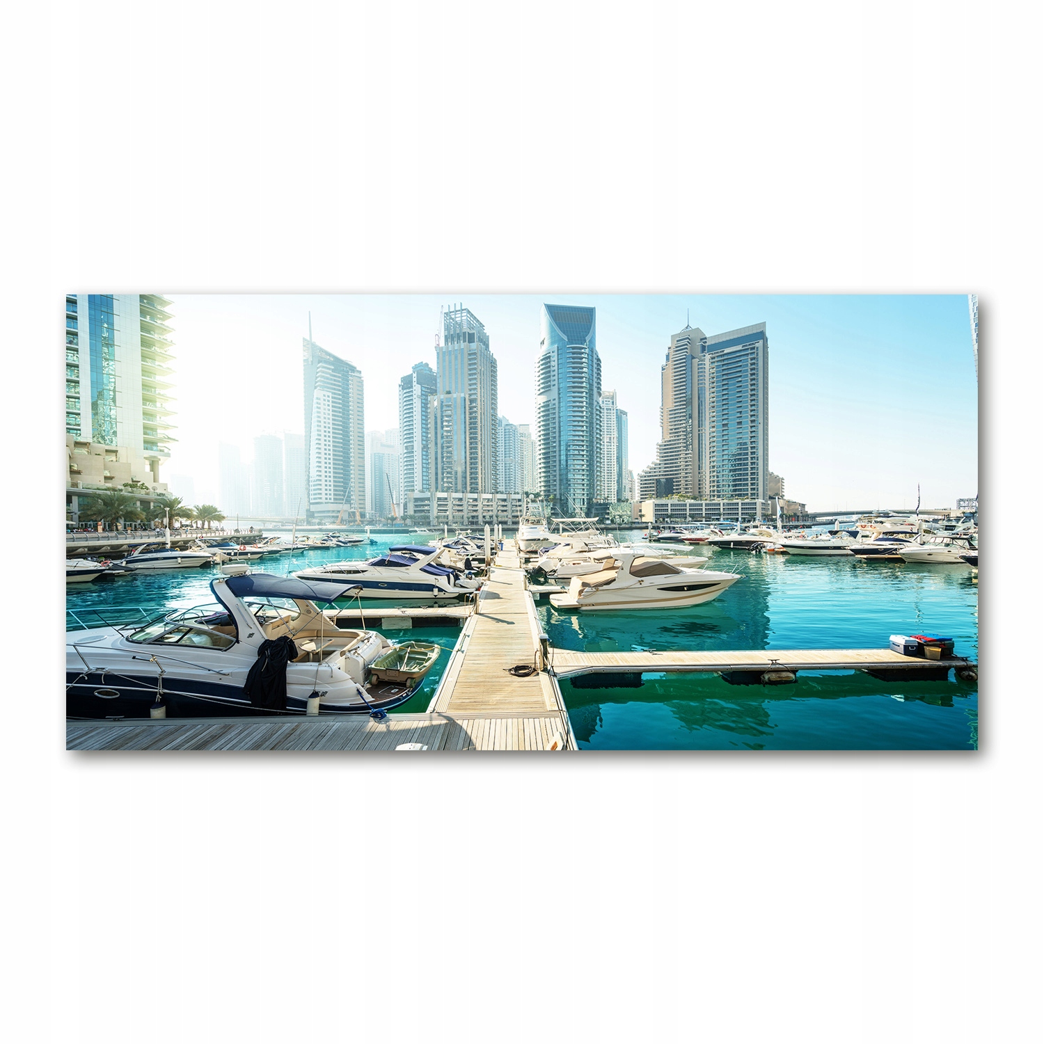 

Foto obraz akryl zdjęcie Marina w Dubaju 120X60 cm