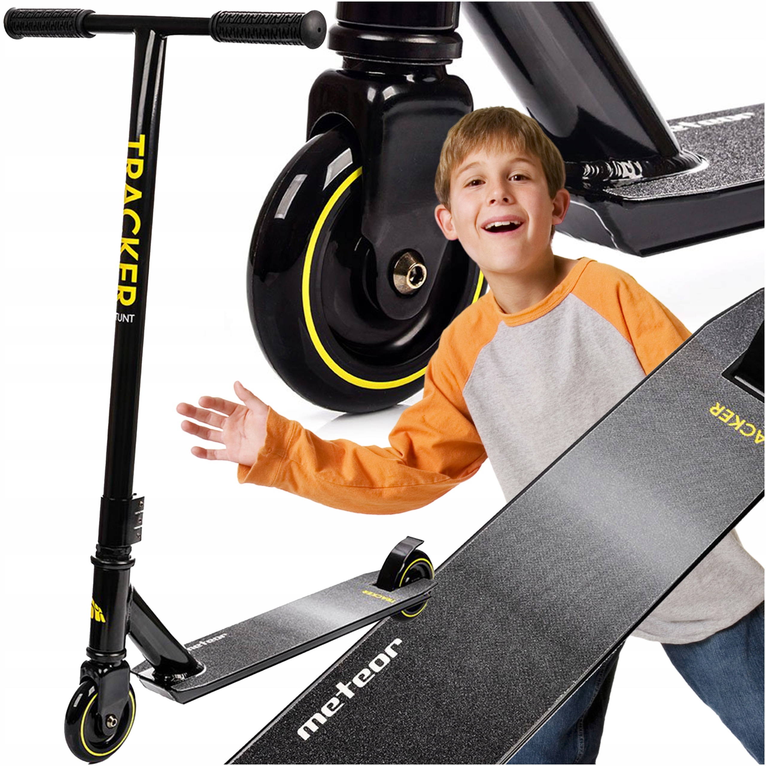 Hulajnoga Wyczynowa Stunt Trików Freestyle Dla Dzieci Dorosłych