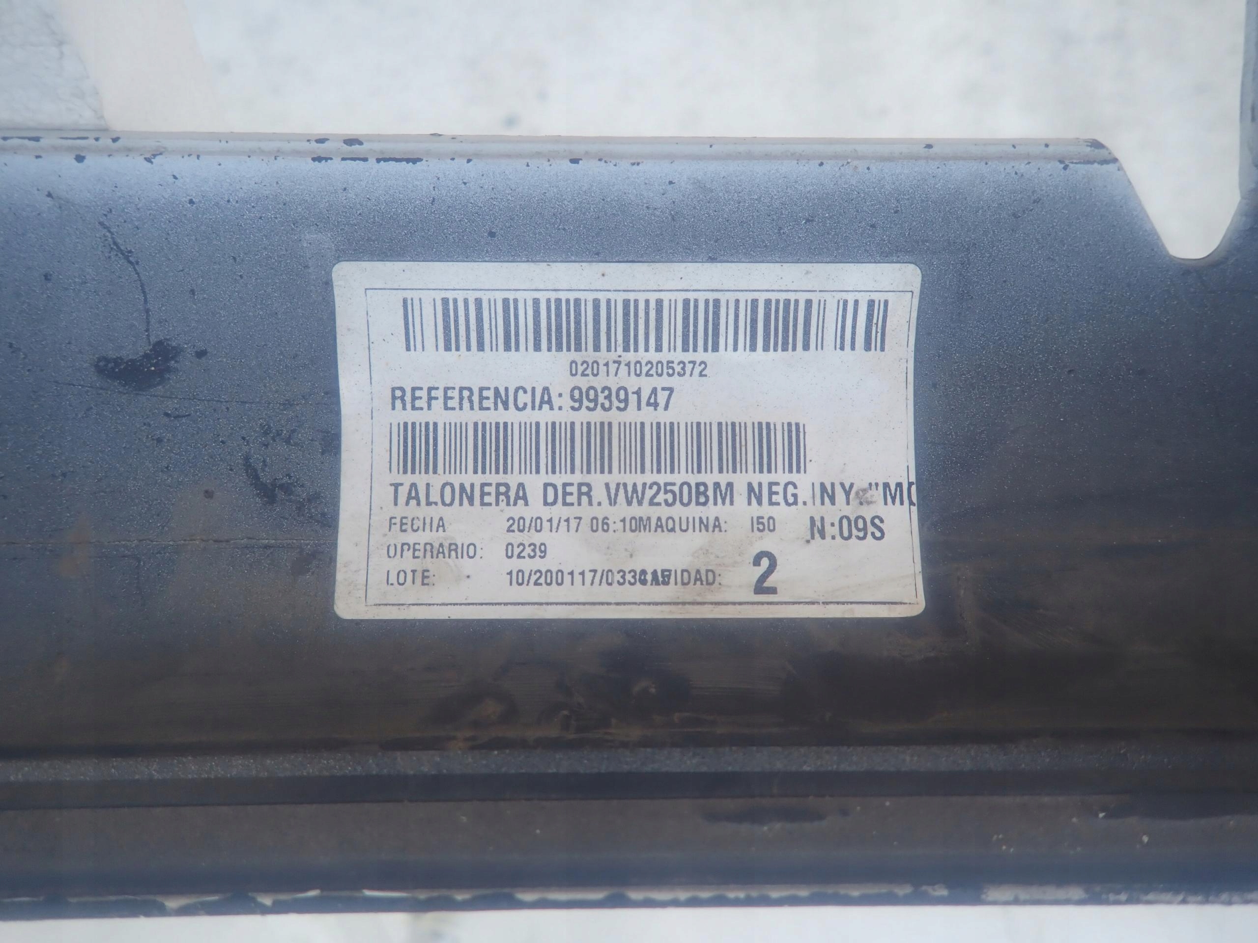 POLO V 6R GTI 09-14 threshold right moulding threshold