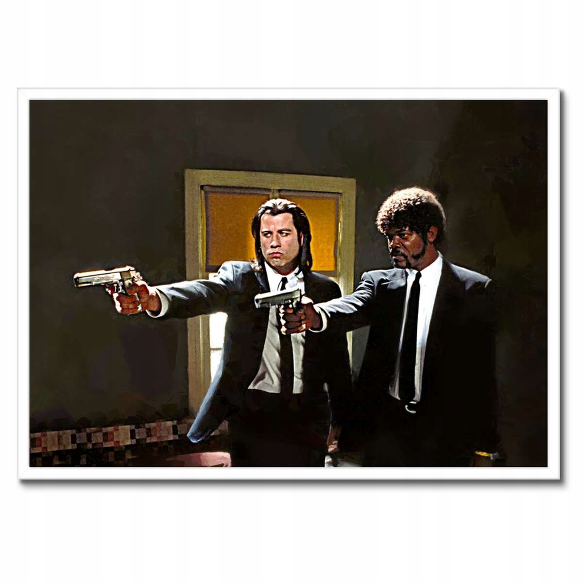 Plakáty v rámu 70x50 Samuel Jackson a Travolta