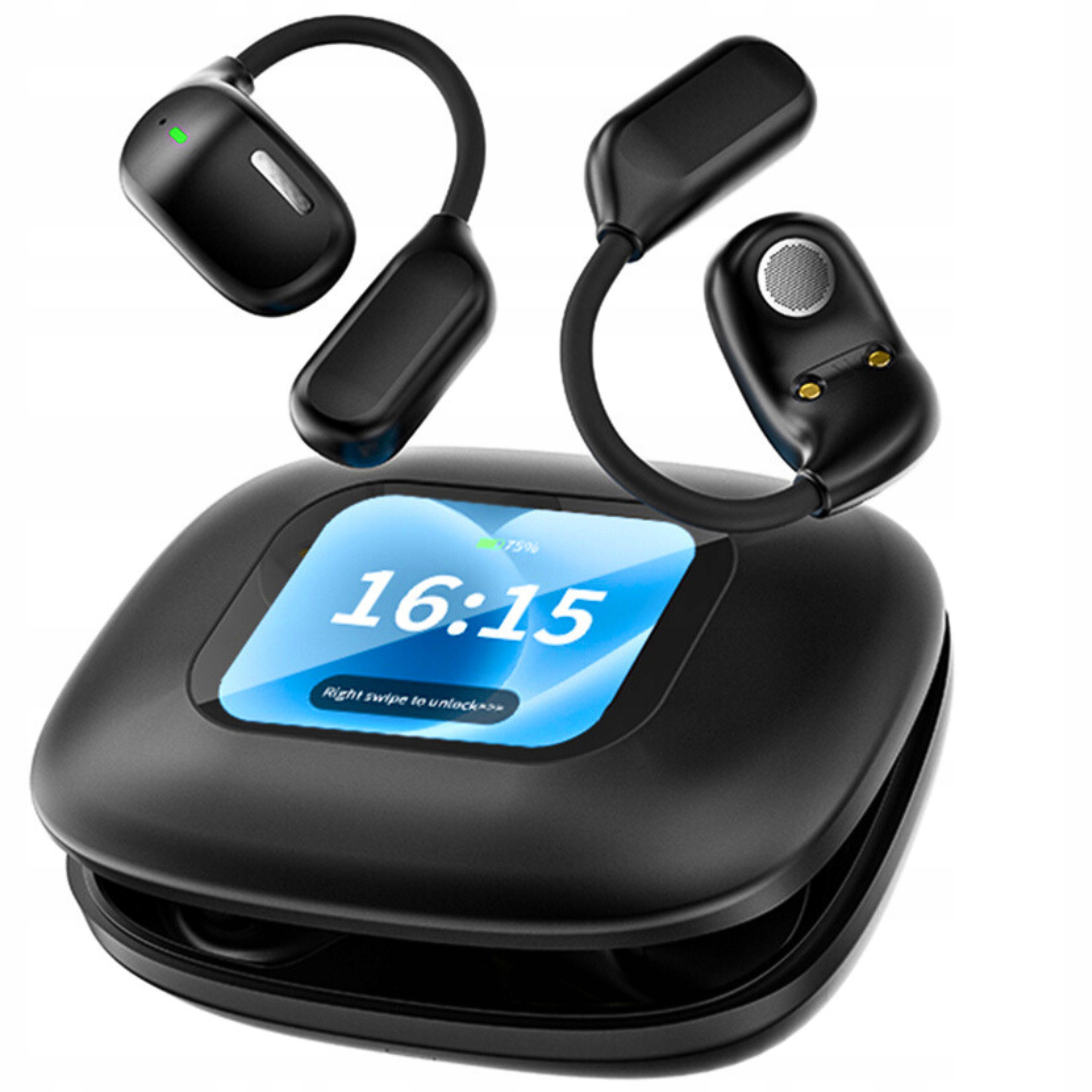 Słuchawki bezprzewodowe bluetooth Tłumacz jeżyków Do Sportów I Rozmów