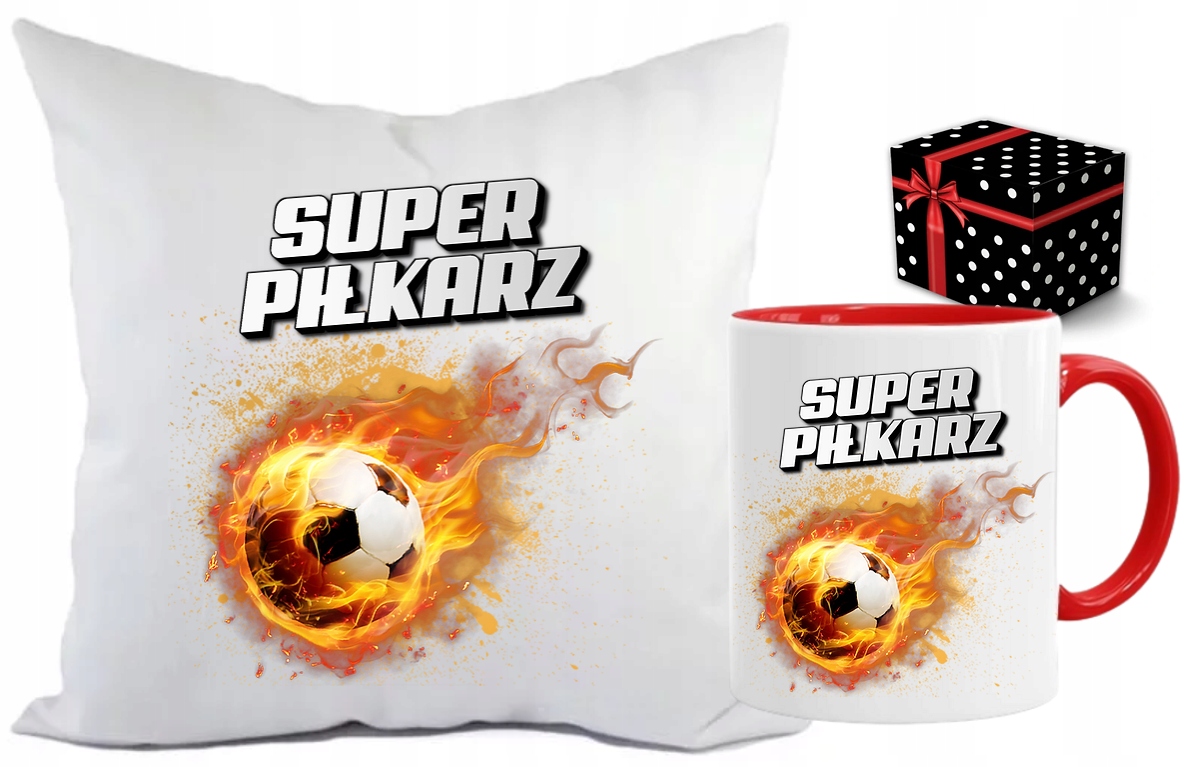 

Poduszka Kubek Dla Piłkarza Piłka Nożna