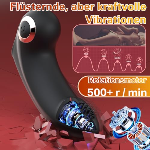 YIVANS Wibrator Dla Kobiet Klitoris G-Punkt 10 Trybów Silikonowy Stymulator — miniatura 4