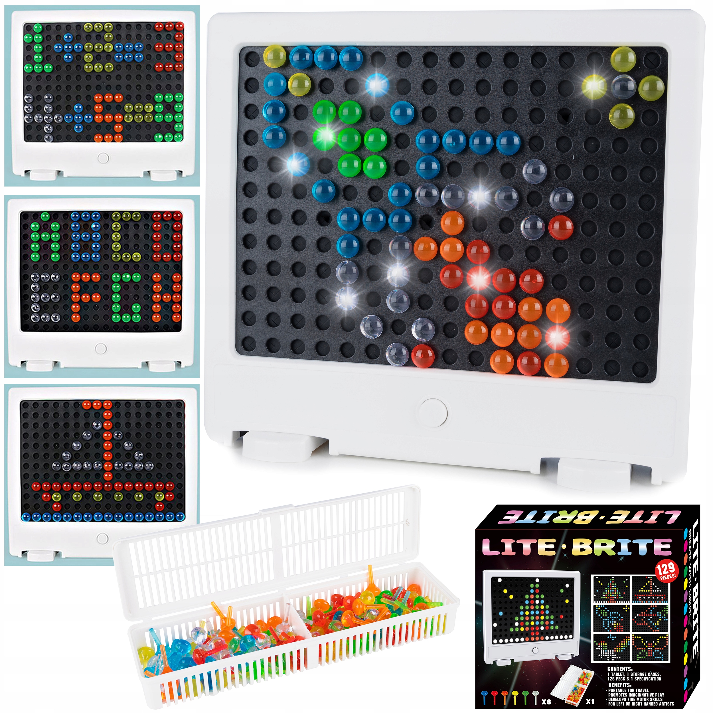 

Podświetlana Tablica Koraliki Literki