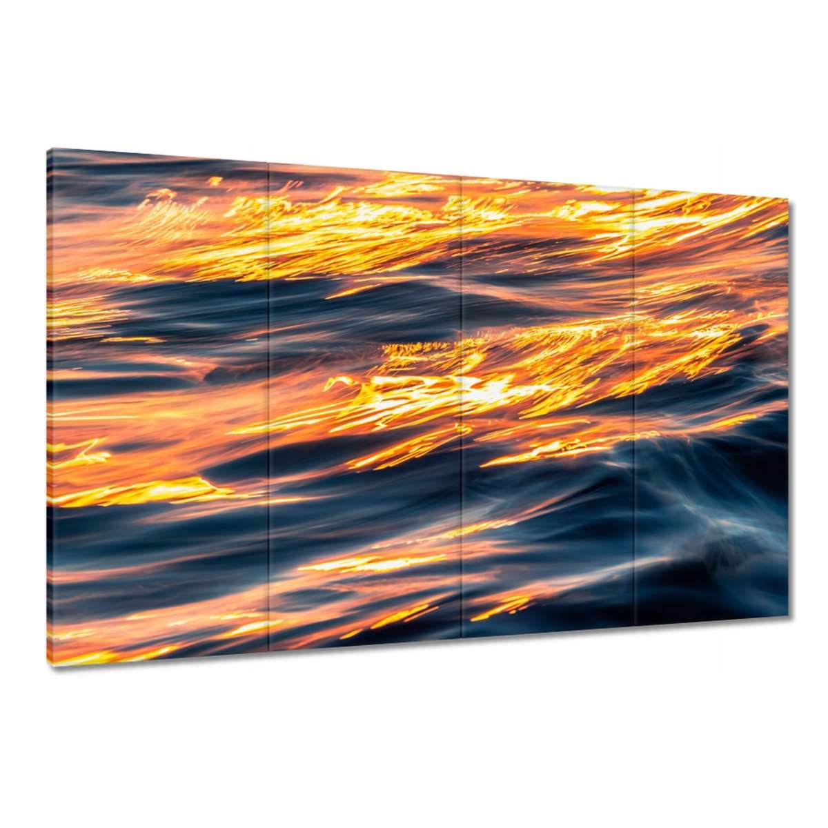 Obrazy 120x80 Západ slunce Voda Moře