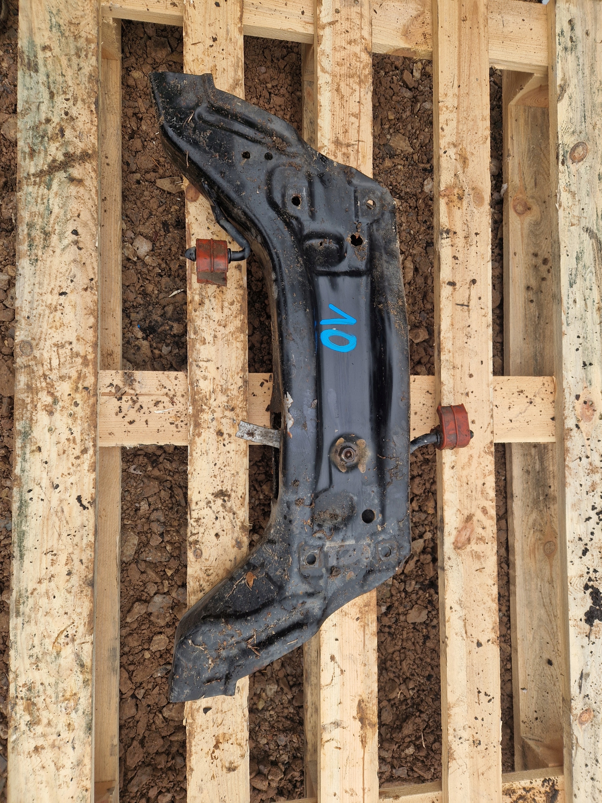 axle beam subframe VOLKSWAGEN POLO 9N 6Q0199349D