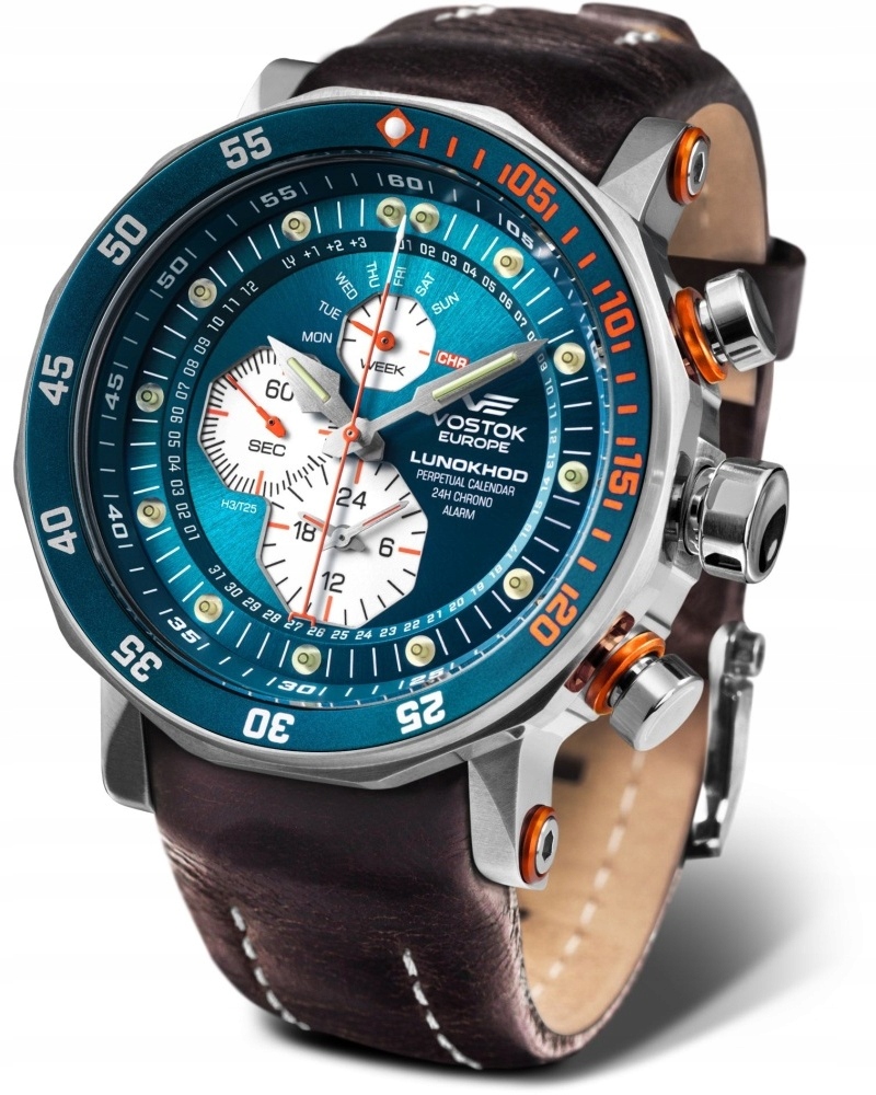 Nové originální hodinky Vostok Europe YM86-620A636 Lunokhod-2, řemínek, krabička