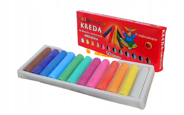 

Kreda kolorowa okrągła