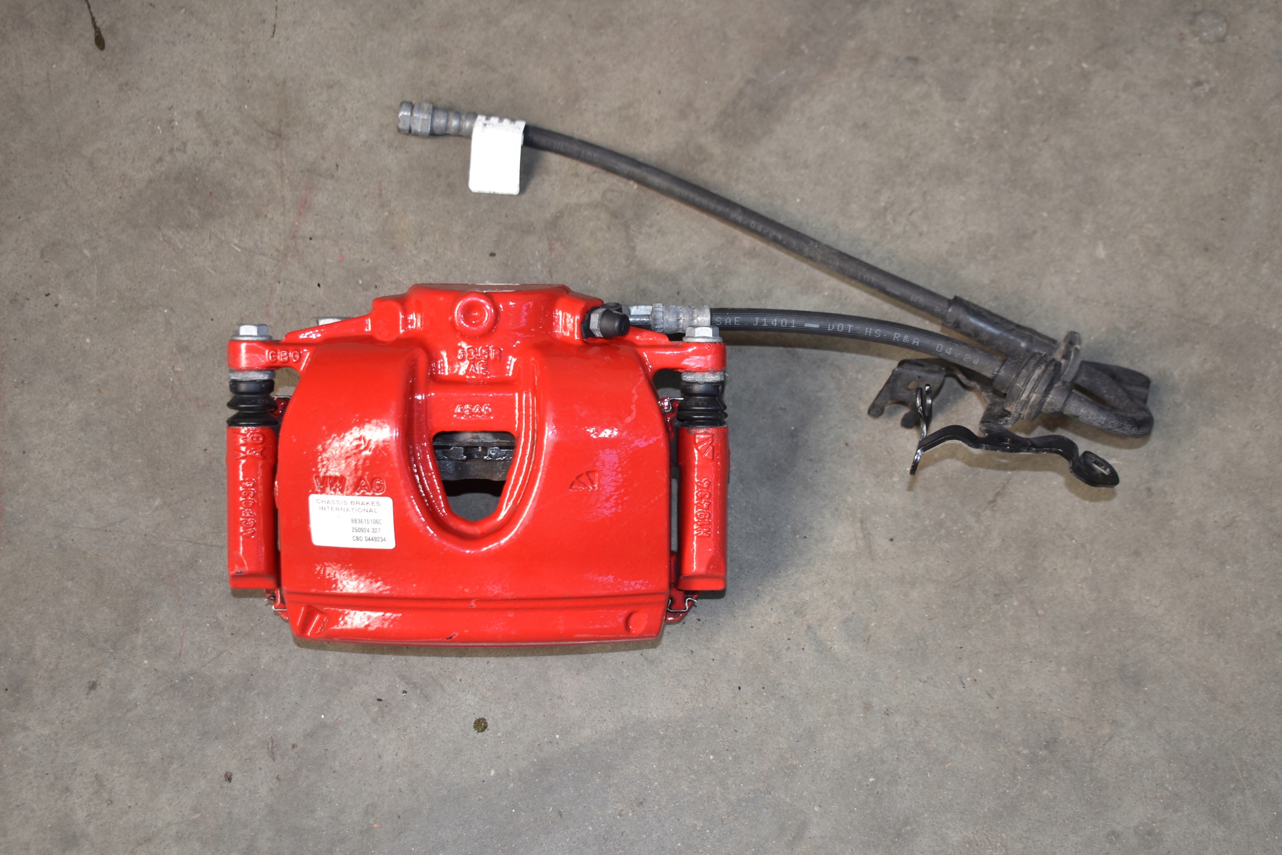 IDEALNY caliper brake front front right 1TLOCZKOWY AUDI A5 B10 1