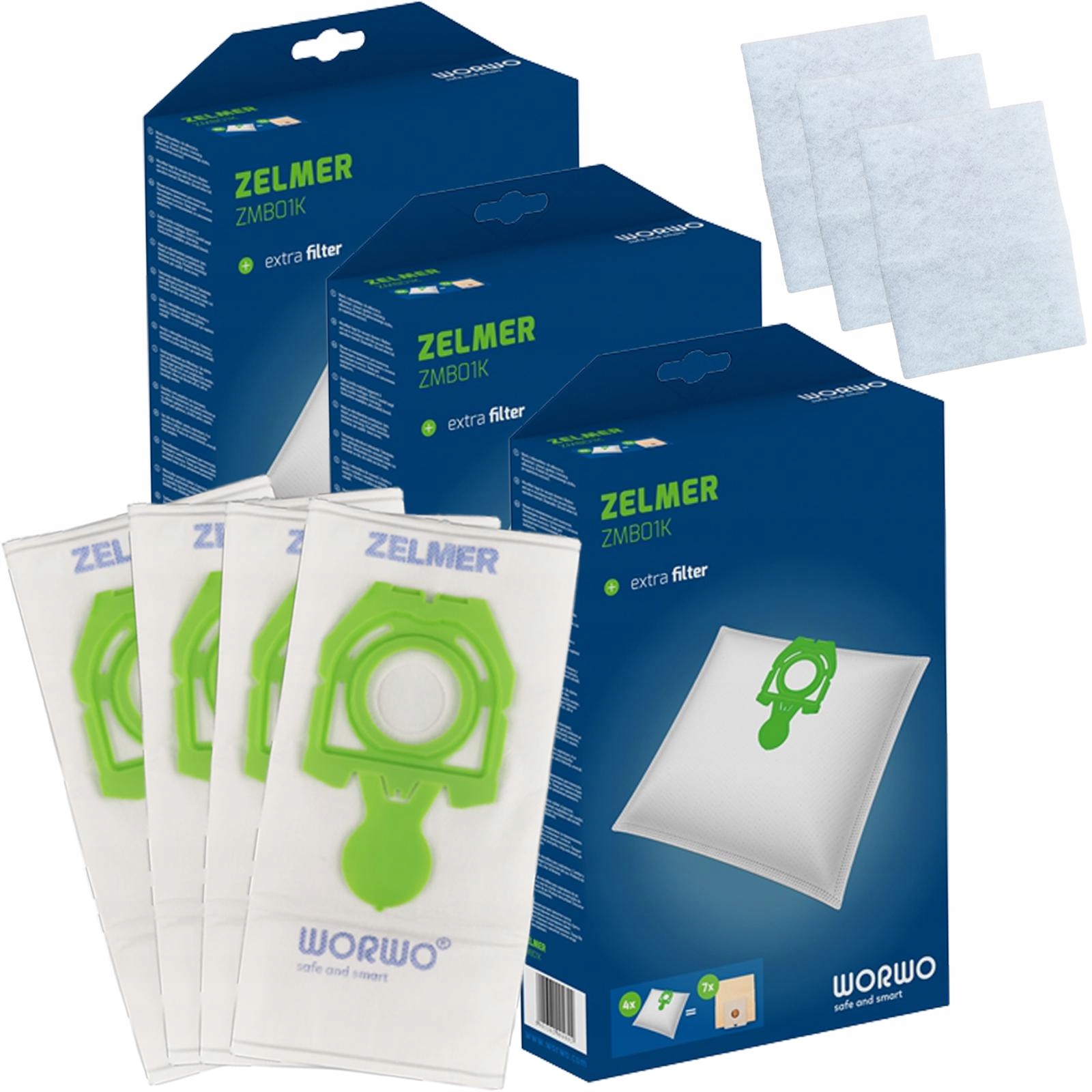 Worki Zelmer Syrius 1600.3 HQ + filtry