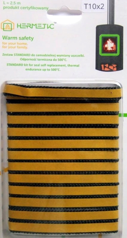 ZESTAW NAPRAWCZY KOMINKÓW TAŚMA SZKLANA 10x2 mm