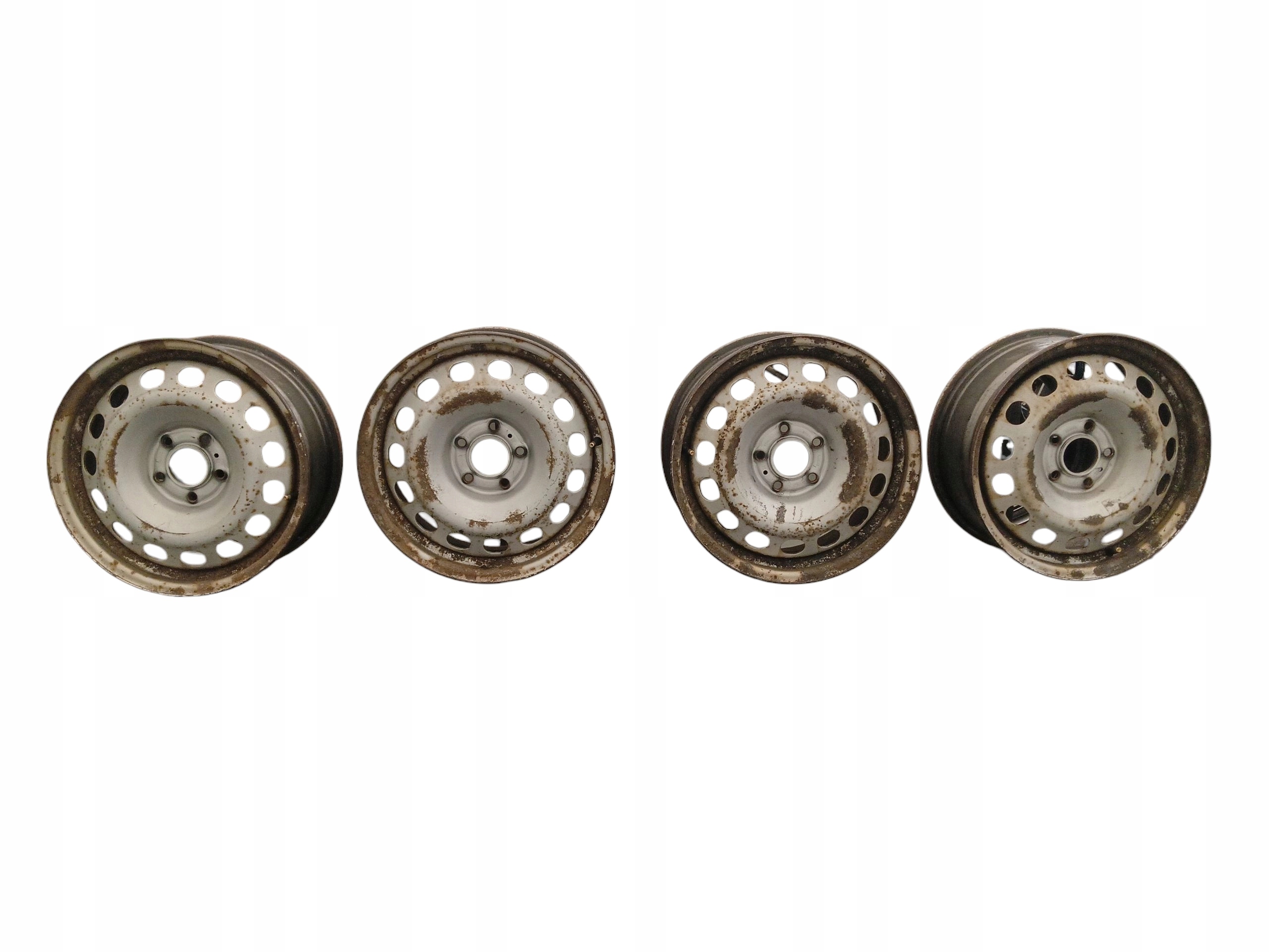 4x CERCHI Ferro DEKIELKI CITROEN JUMPY III 7.0"x16 5x108 ET46 B8198