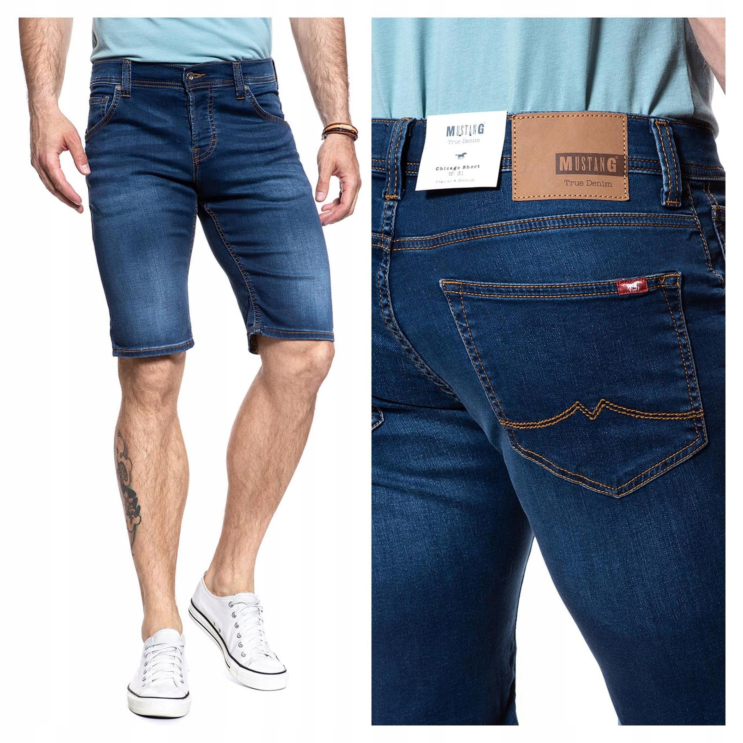 Pánské džínové šortky Mustang Chicago Short W38