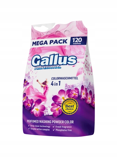 Levně Gallus Prášek na praní 6,6 kg, barva