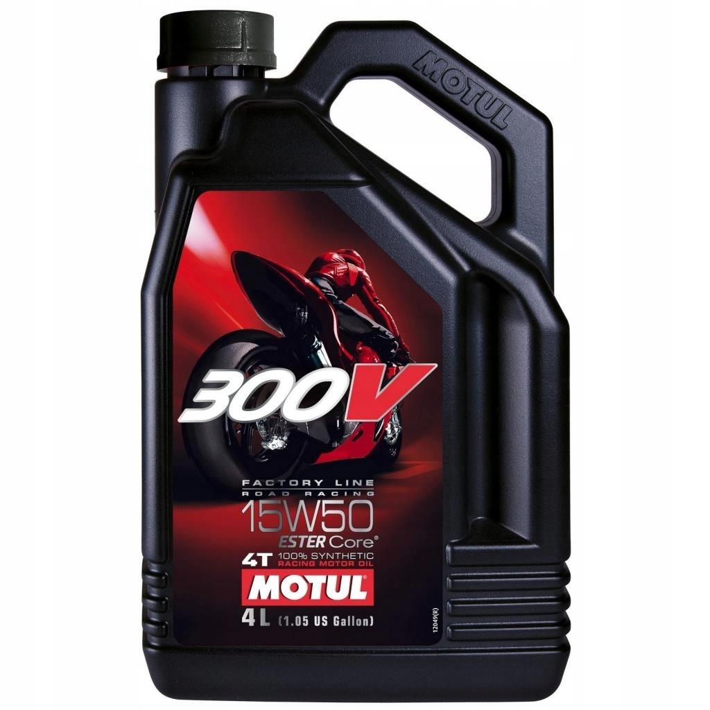Motul 300V 4T Factory Line 15W50 syntetický olej 4 l
