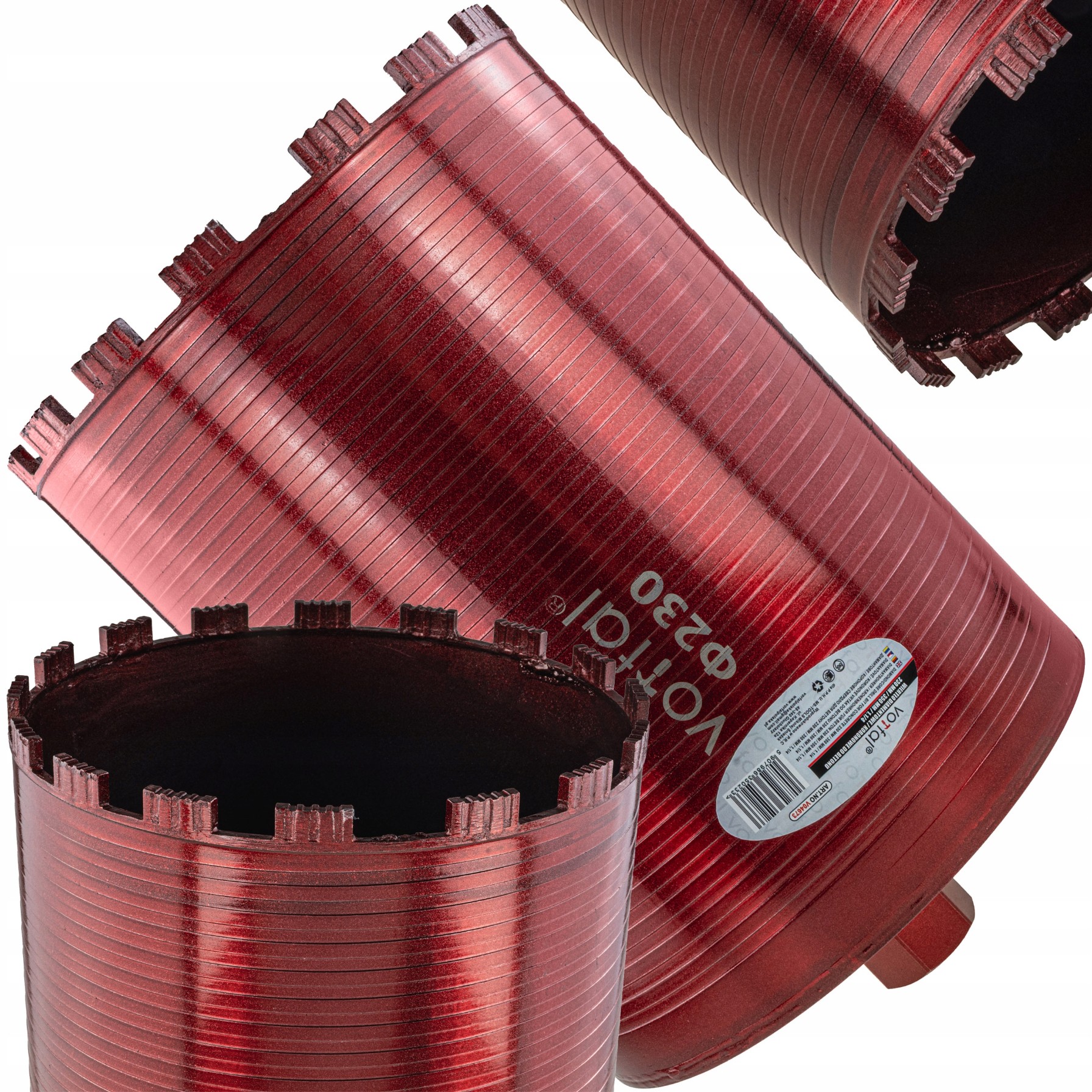 Wiertło Koronowe Diamentowe Do Betonu 230x350 Wiertnica Otwornica 1.1/4 Unc