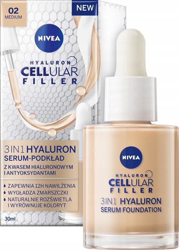 

Serum-podkład Nivea Hyaluron Cellular Filler
