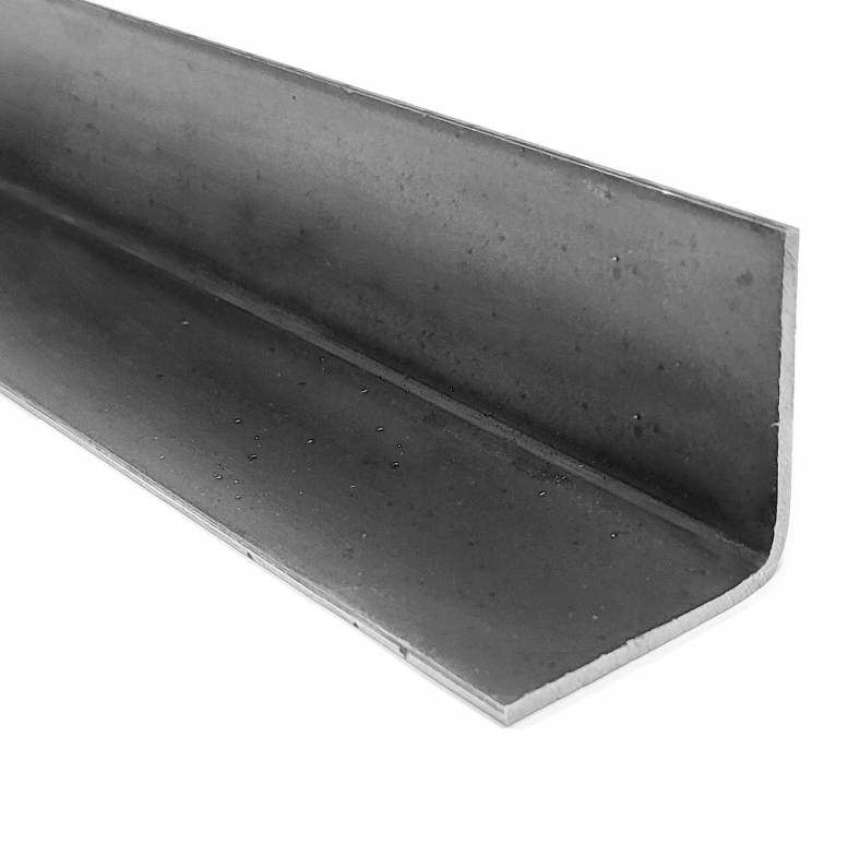 Úhelník rovnoramenný 80x80x4 surový ocelový kovový Rychle 100 cm