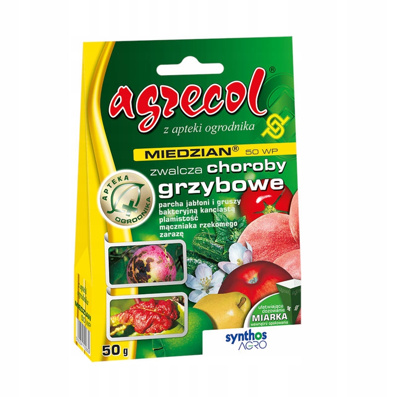 

Miedzian 50 Wp 50g grzybobójczy Agrecol