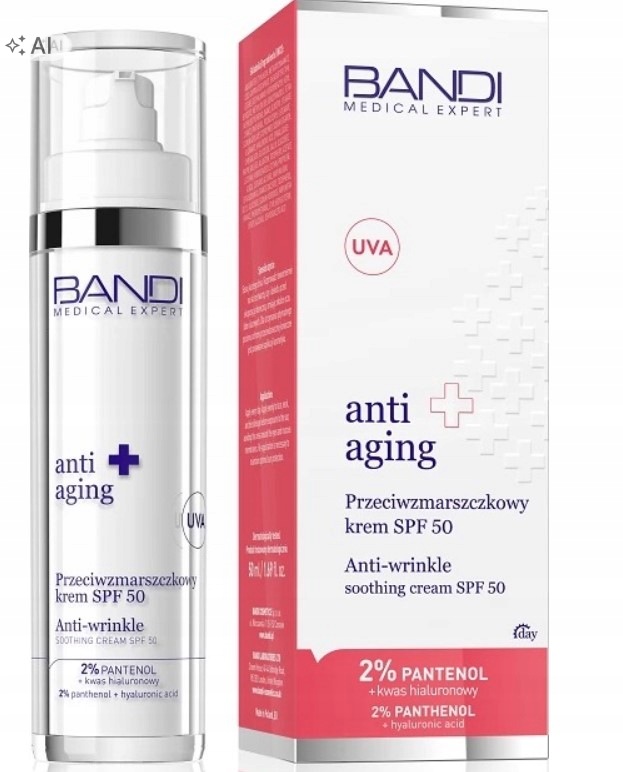 Bandi Anti Aging denní protivráskový krém SPF50 50 ml