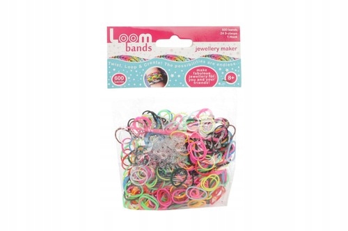 

Loom Gumki 600 Szt Bransoletki Kolorowe