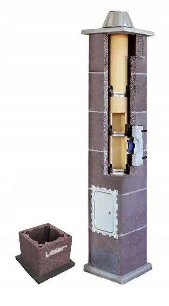 Keramický komínový systém Leier Turbo 7 m fi 160 komínový set plynový olej