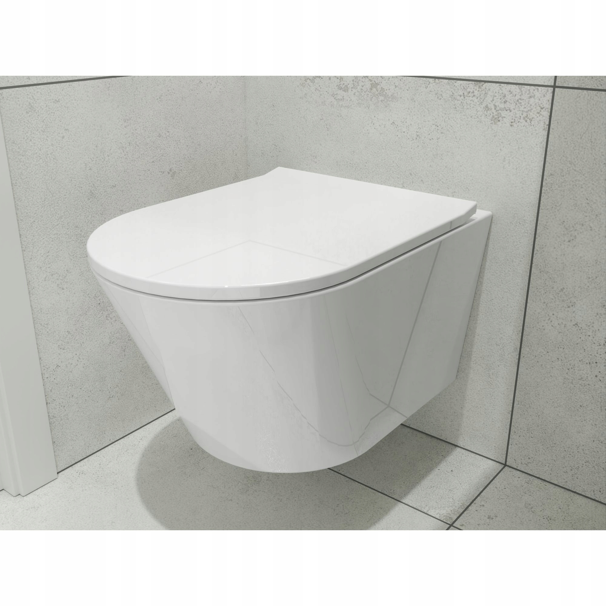 MISKA WC WISZĄCA RIMLESS Z DESKĄ WOOP HAGSER OTIS Marka Hagser