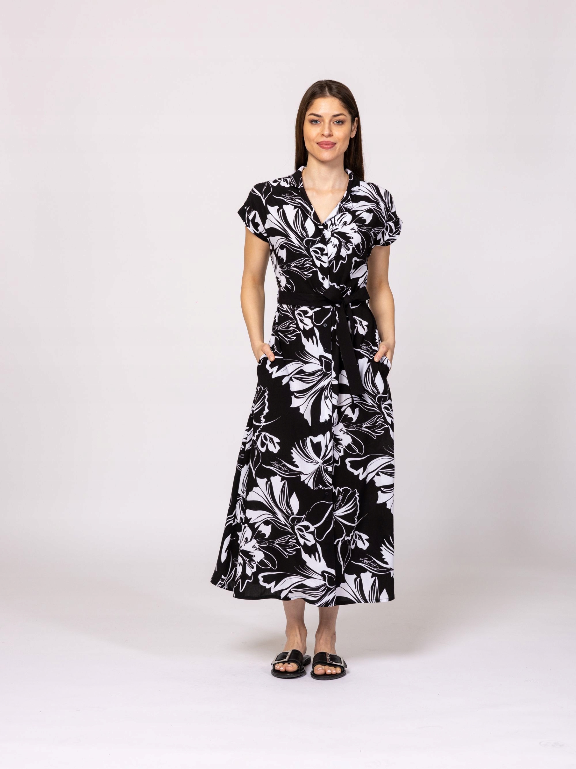 Heavy Tools Šaty MIDI Vernica Petals XL