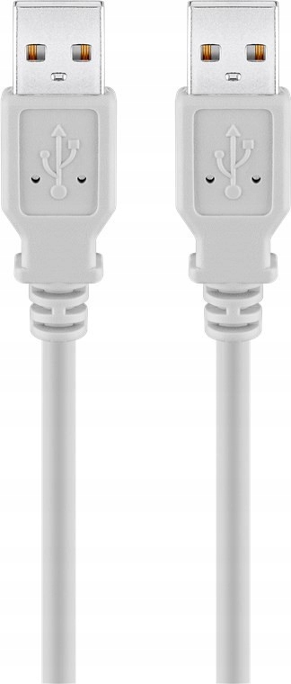 Kabel USB 2.0 Hi-Speed 1,8 m, Szary 1.8 m